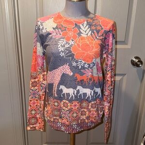 NWOT Whimsy Rose Top Size XL